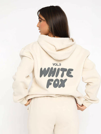 White Fox Hoodie w/Free Sweat Pants